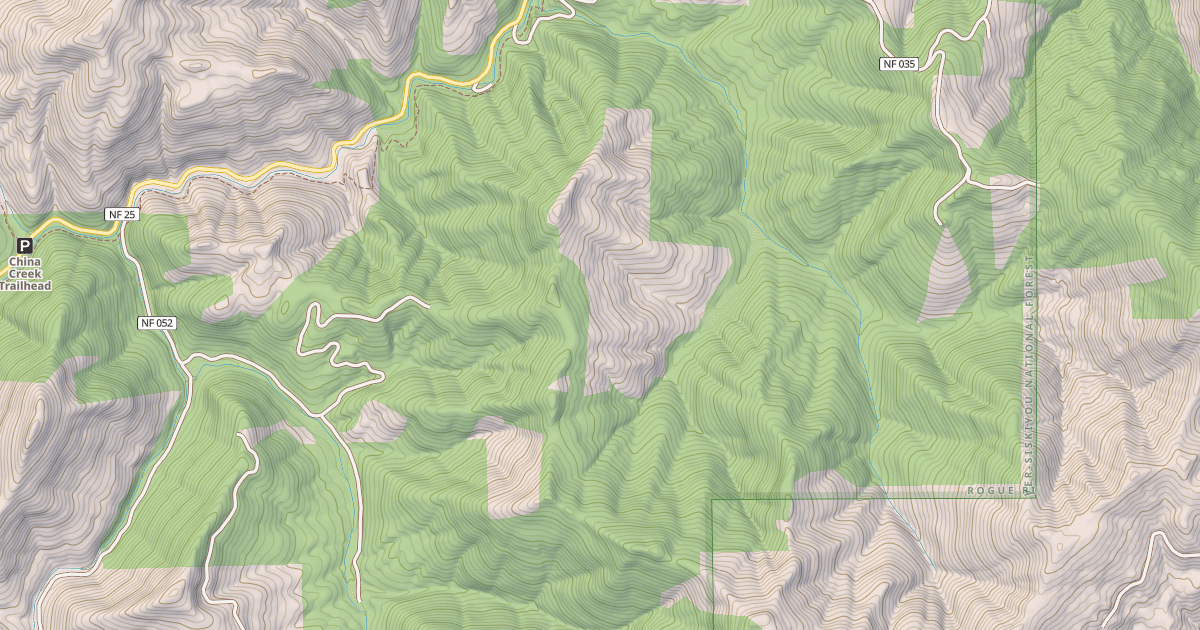 Map preview of Minnow Creek