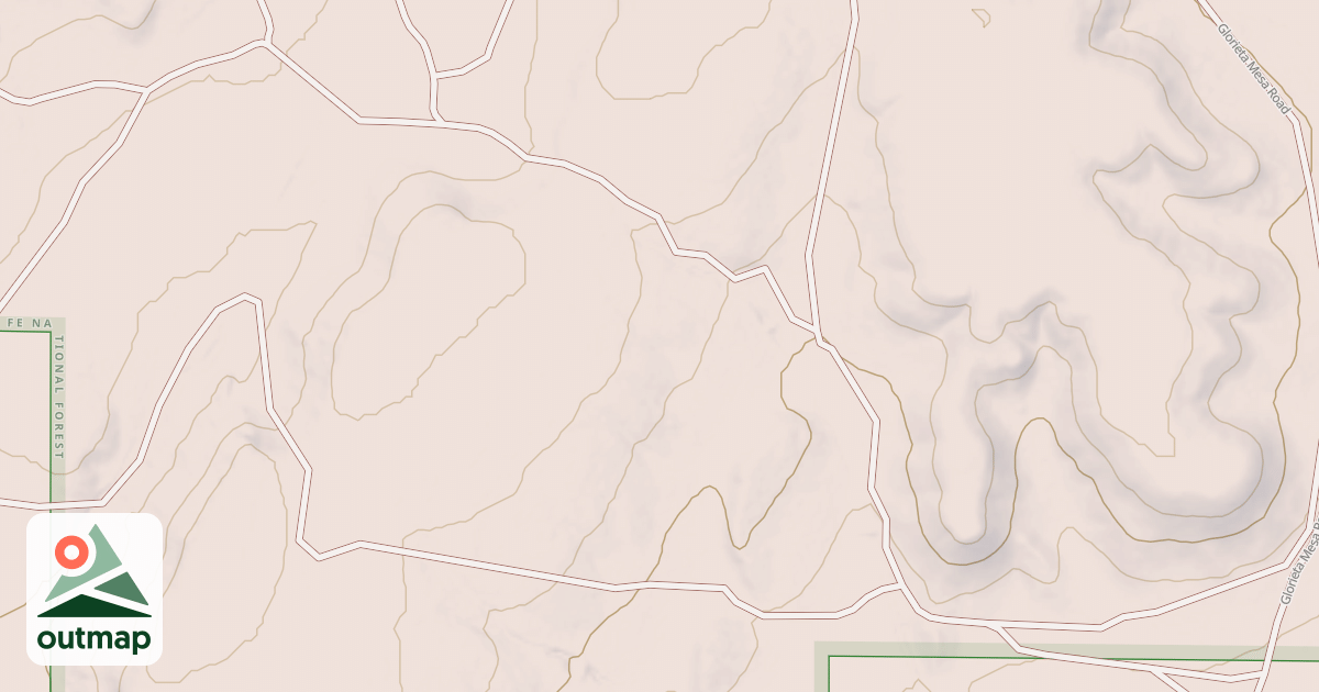 Map of USFS Motor Vehicle Use Map Roads {CED6CF33-58AF-4F1D-A012-B262FF91AAA9}