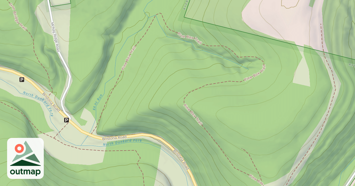 Map of Ryerson Station State Park Trails