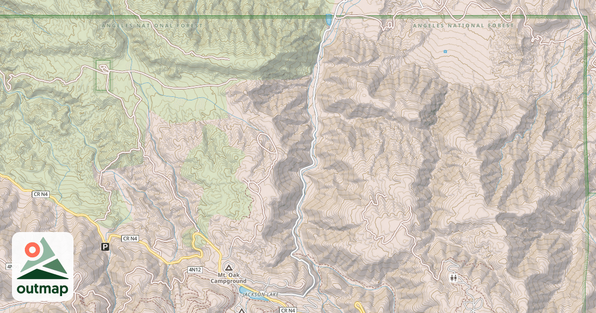 Map of MESCAL CYN RD