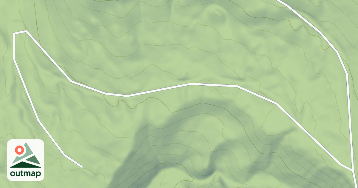 Map of COPPER FALLS B