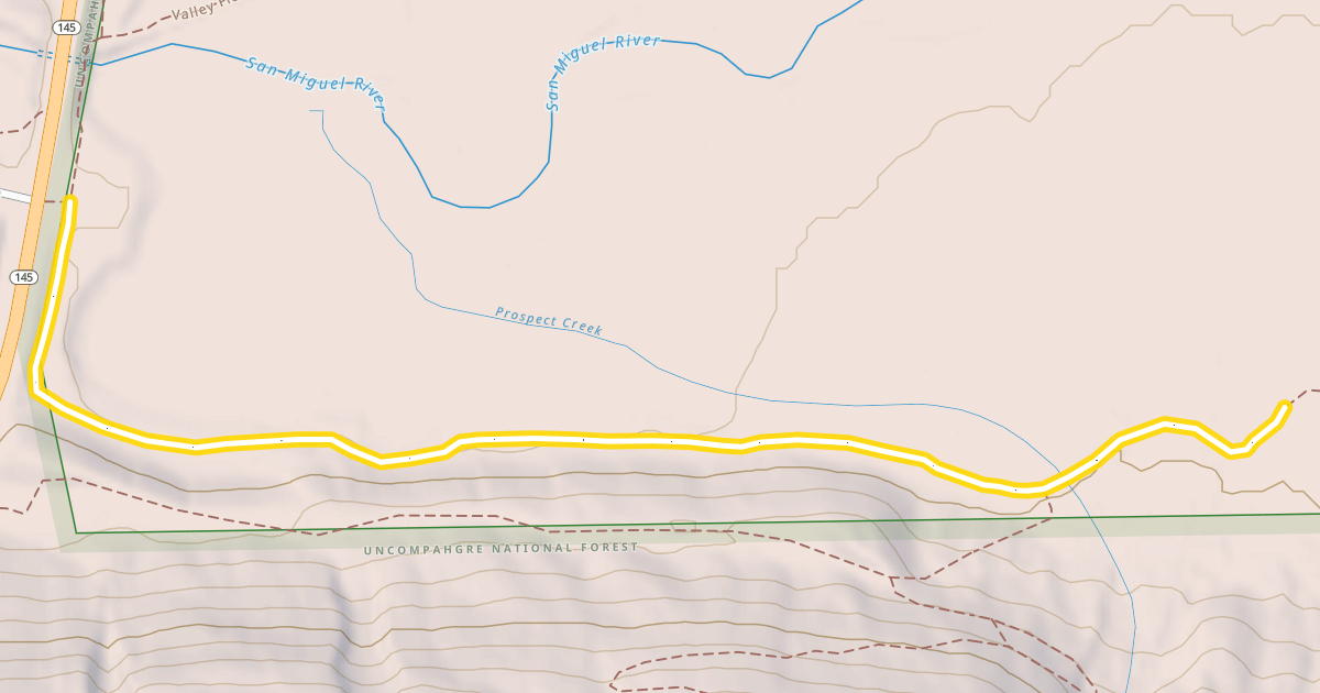 Map preview of Upper Valley Floor