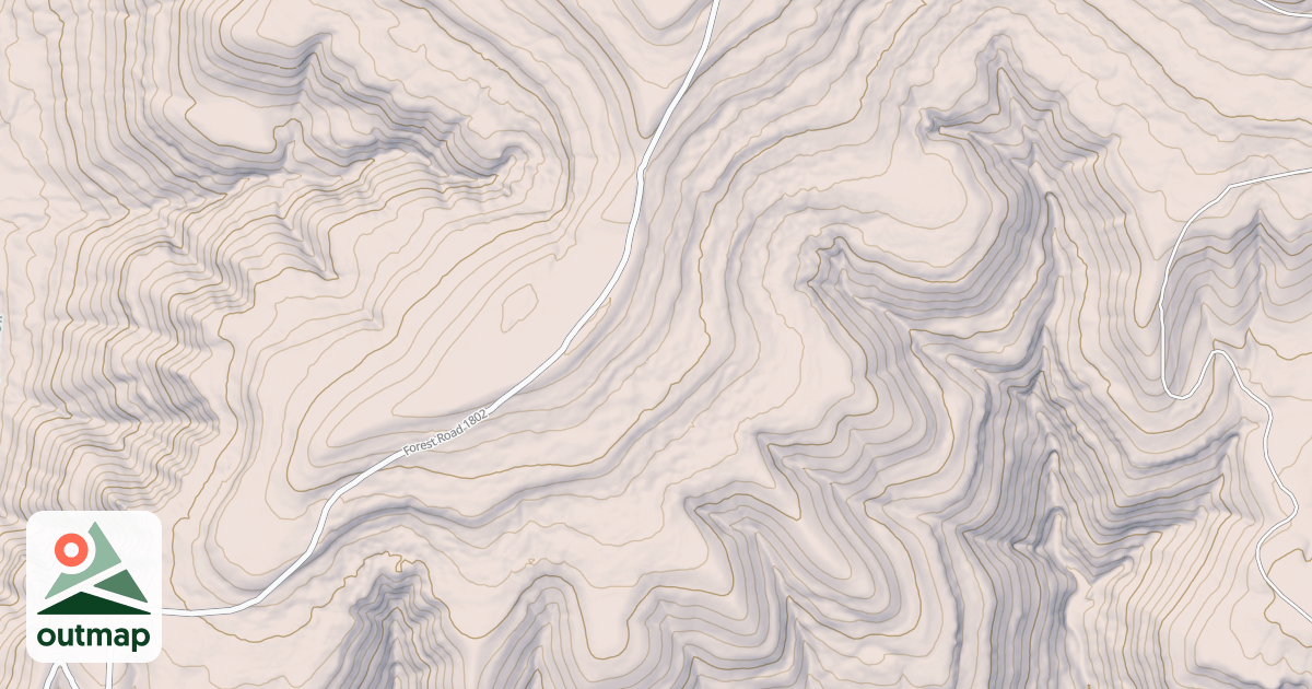 Map of USFS Motor Vehicle Use Map Roads {0492FE93-1917-41FB-AA77-303B7232CC65}