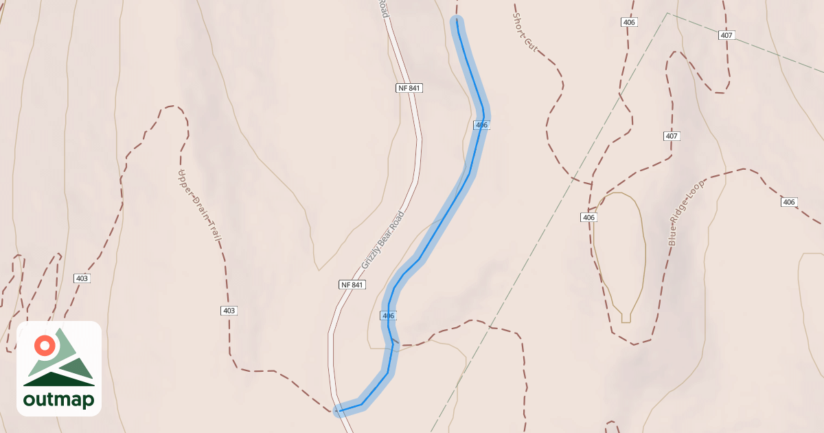 Map of Blue Ridge Loop