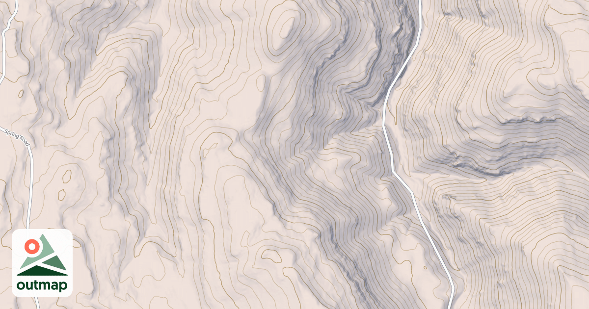 Map of Mud Springs