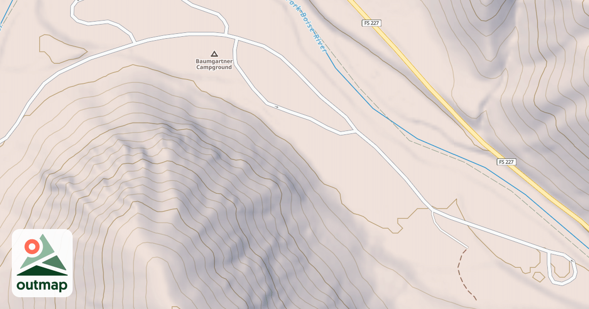Map of BAUMGARTNER PARK