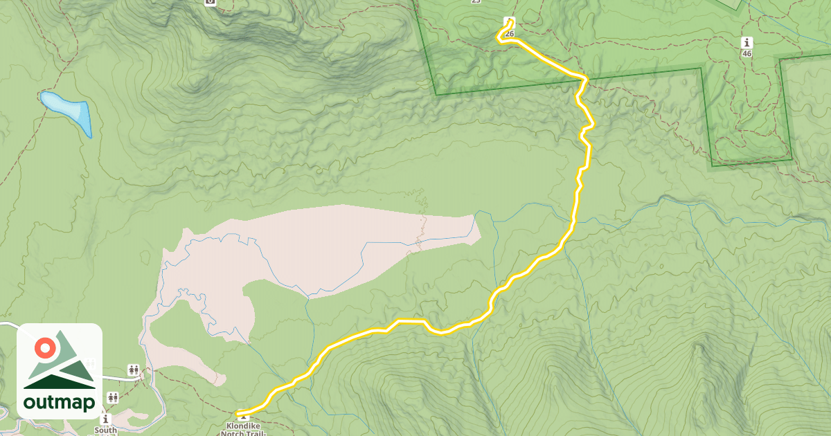 Map of Mr. Van Ski Trail