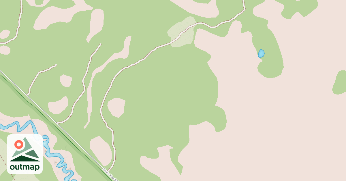 Map of USFS National Forest System Roads {C31380D9-7864-41B4-AC18-9FA11FFA1FCE}