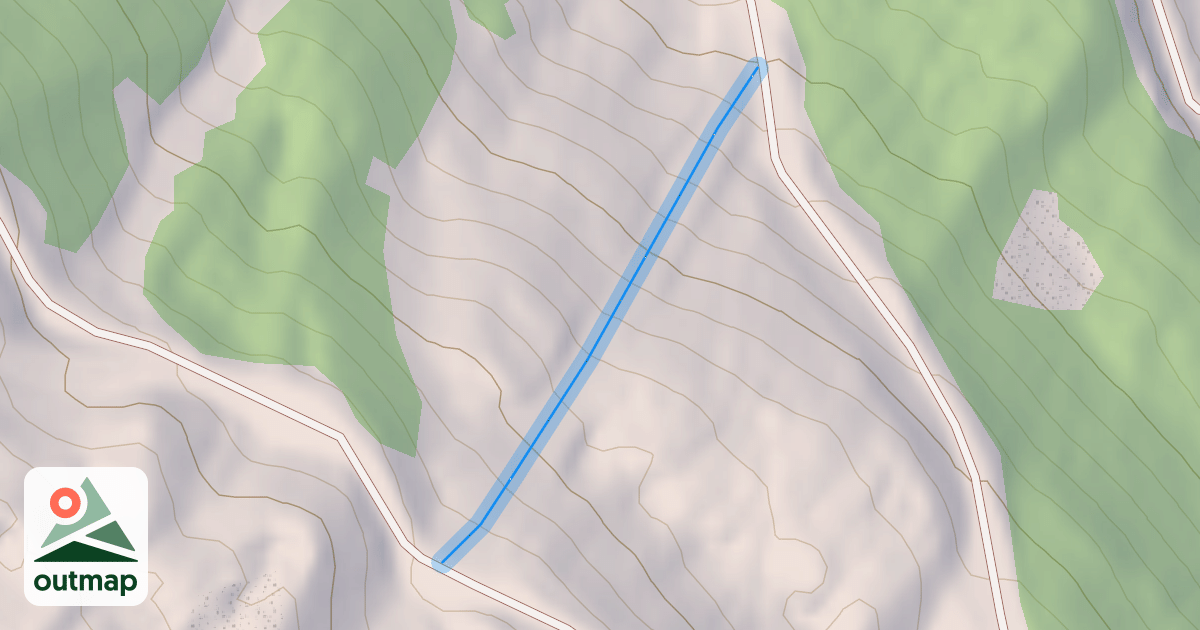 Map of Bartavelle Bas