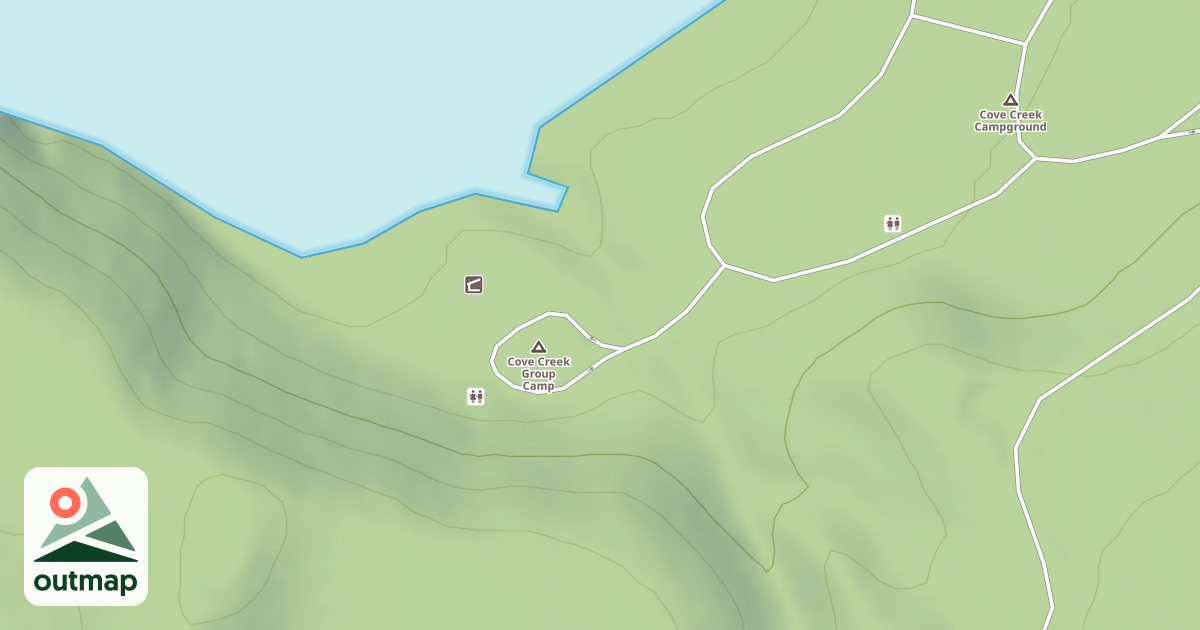 Map of COVE CREEK LOOP