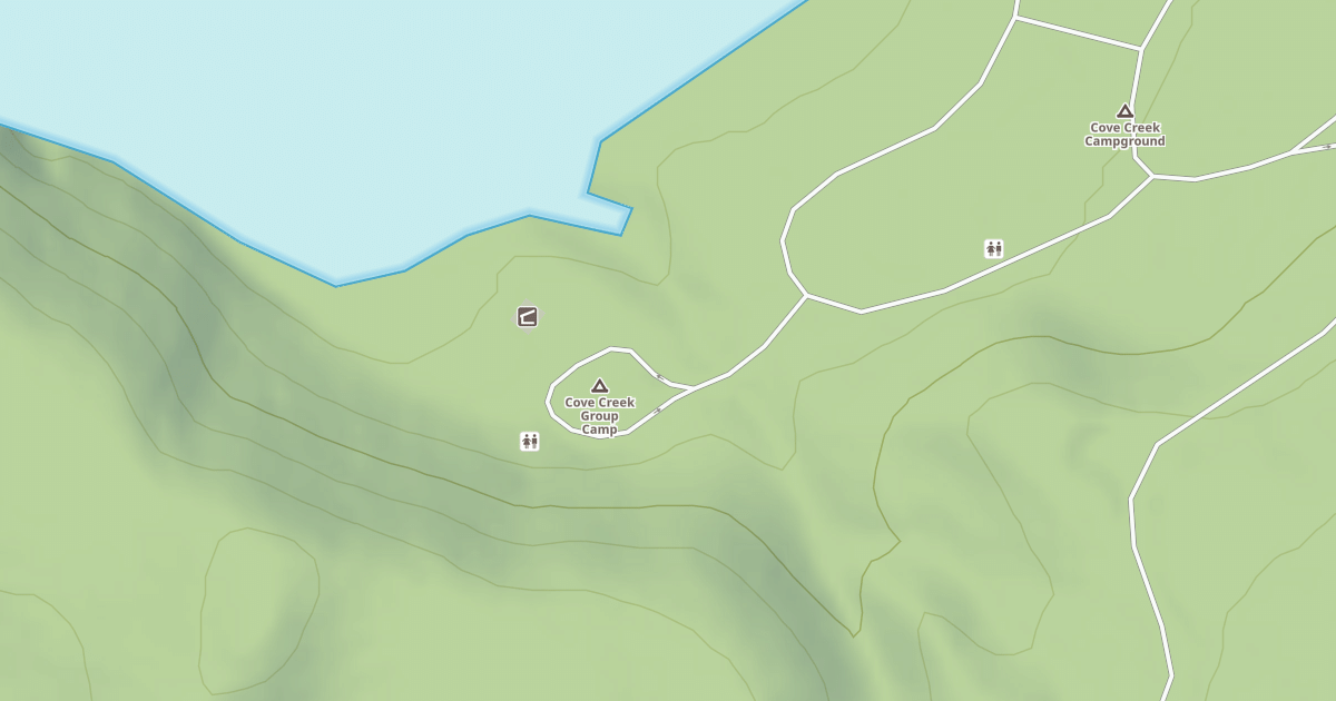 Map preview of COVE CREEK LOOP