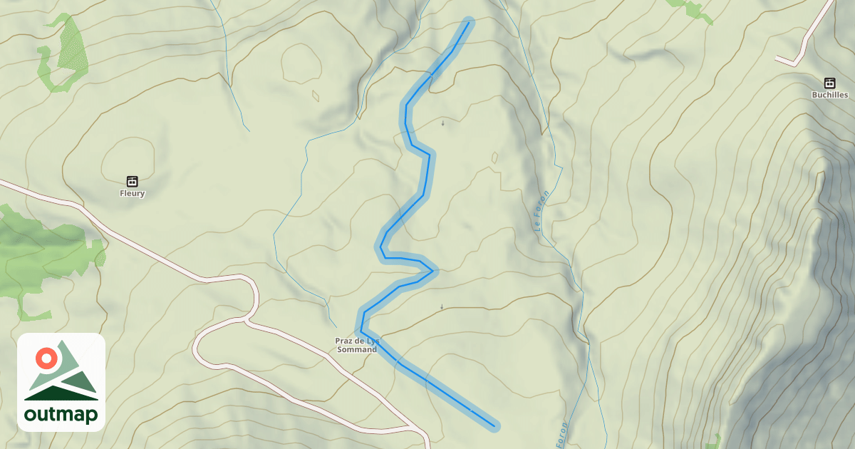 Map of Boarder Cross