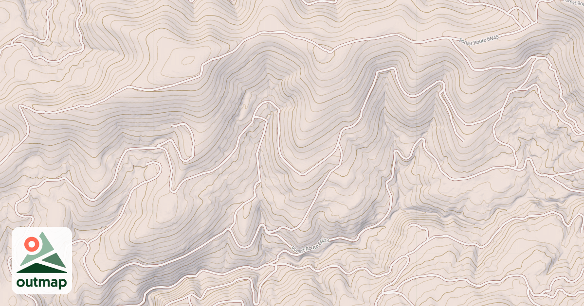 Map of USFS Motor Vehicle Use Map Roads {62BA25A8-B5EE-4B05-9FAC-48A222DE0EF5}