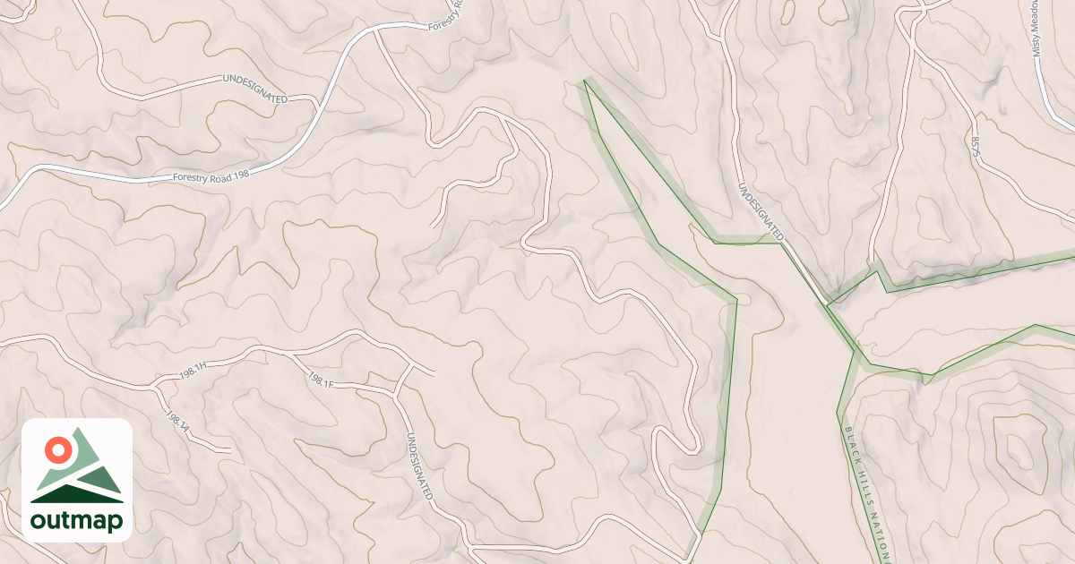Map of BENCHMARK BR 1B