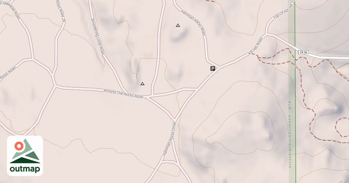Map of BLM National GTLF Public Motorized Roads 576e1dd8-ffa8-4a83-8ae4-237311caddee