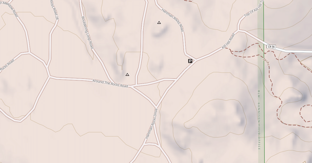 Map preview of BLM National GTLF Public Motorized Roads 576e1dd8-ffa8-4a83-8ae4-237311caddee