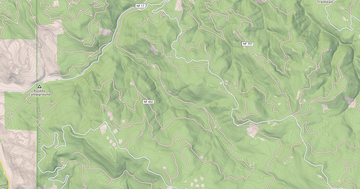 Map preview of DINNER CREEK