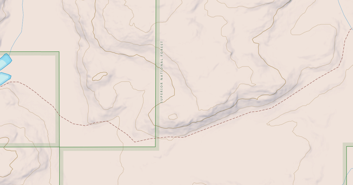 Map preview of Echo Rapids Spur Ca