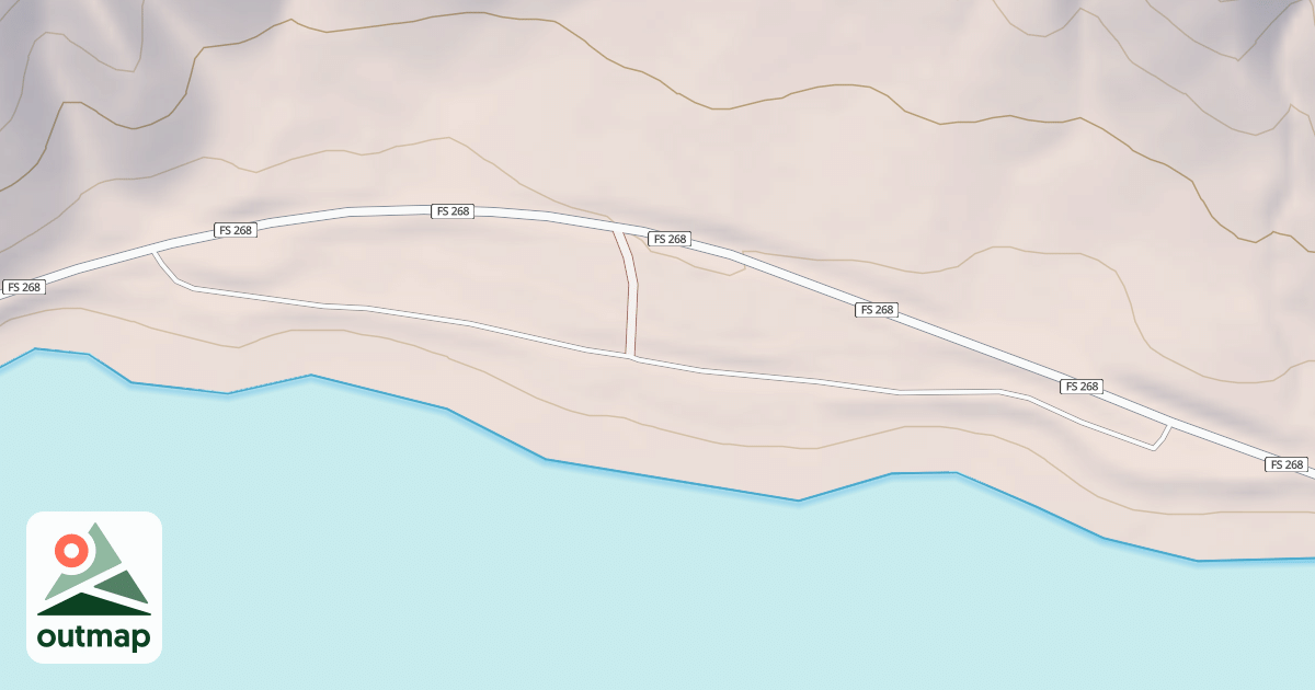 Map of ARROWROCK LOOP