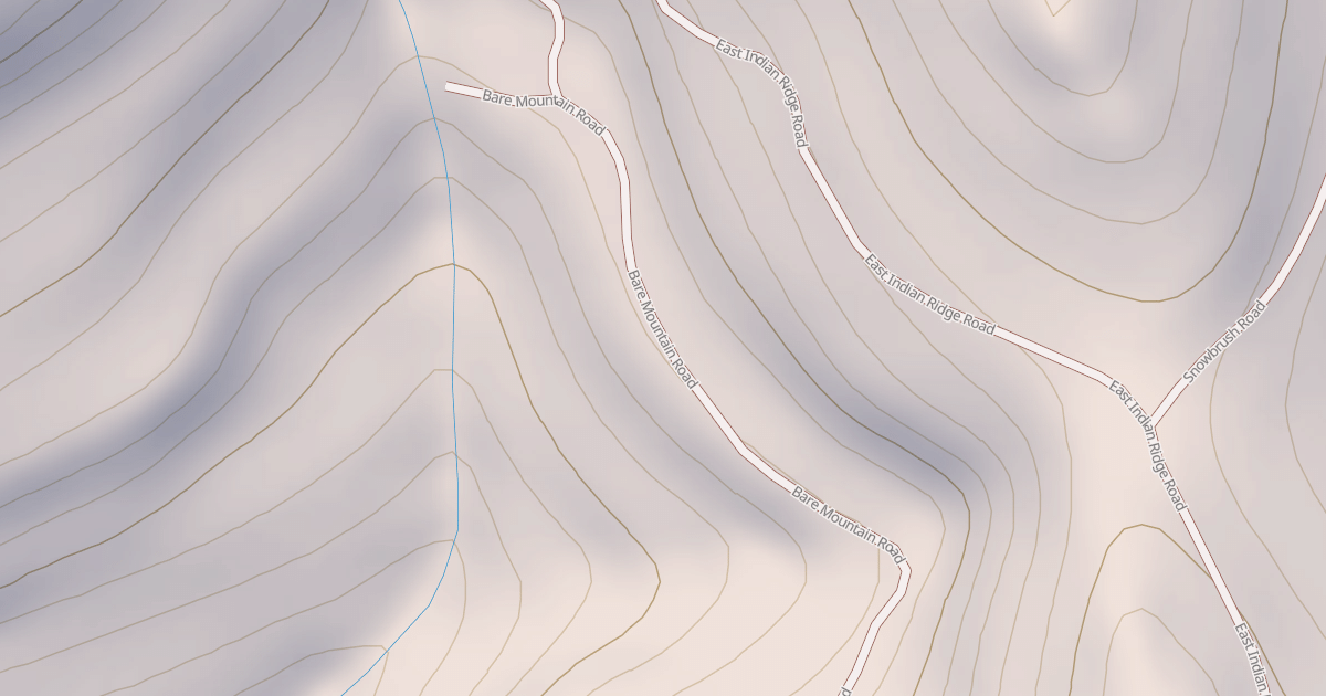 Map preview of BARE MOUNTAIN
