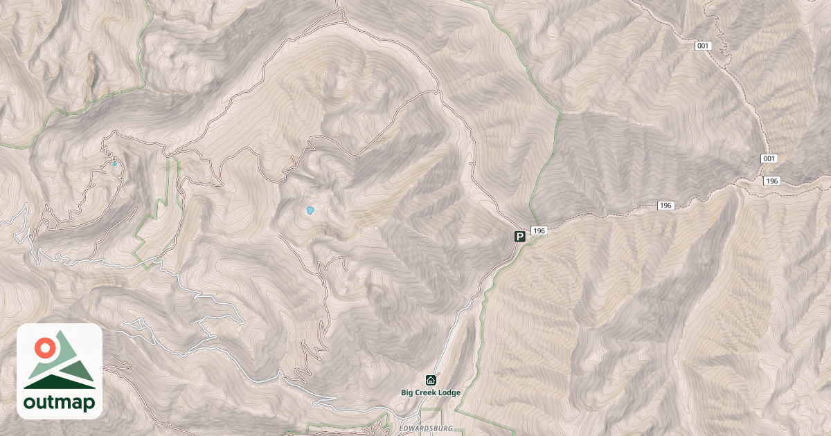 Map of BIG CREEK- SMITH CREEK