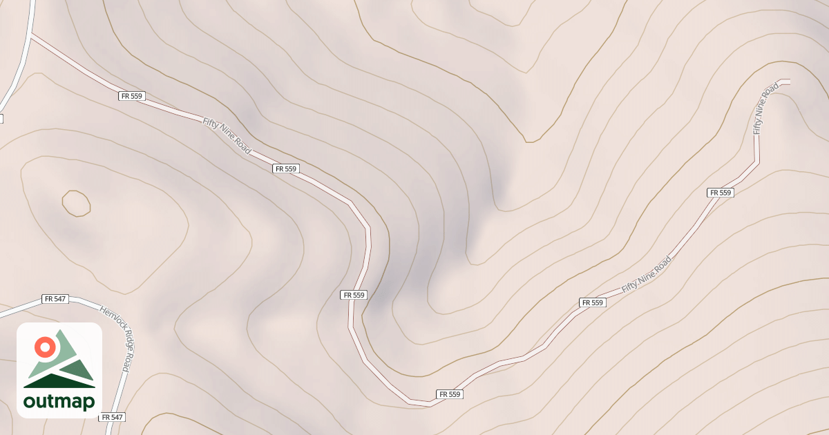 Map of FIFTY NINE