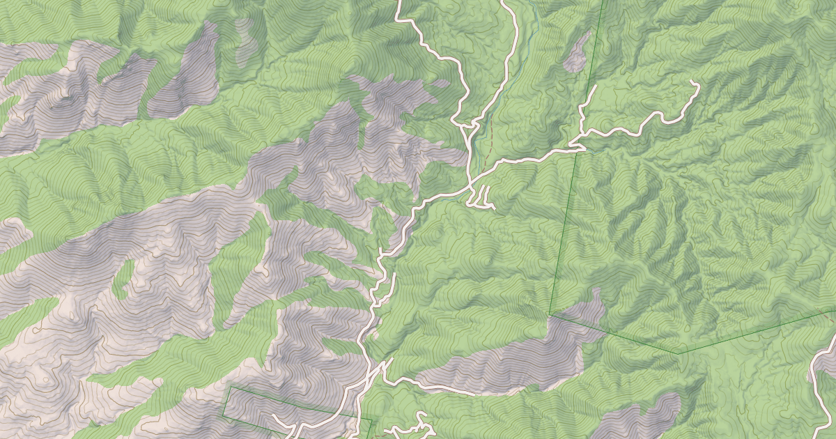 Map preview of JOSEPHINE CANYON