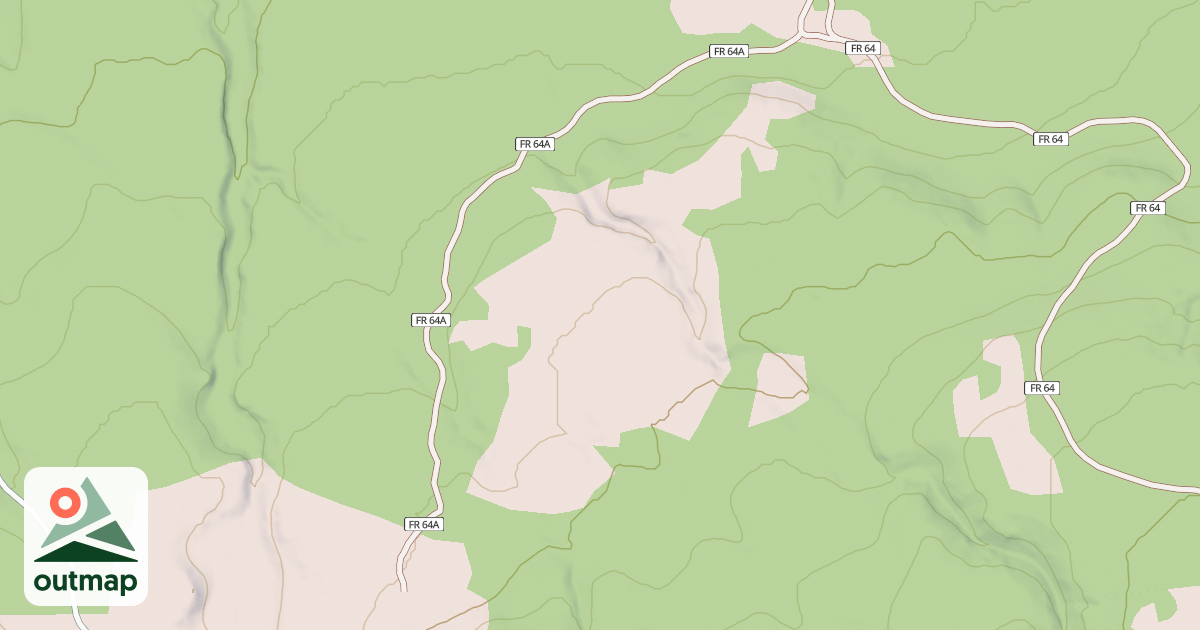 Map of USFS National Forest System Roads {29521A3B-B70C-4D7A-AC0B-54A1AE6A9EF1}