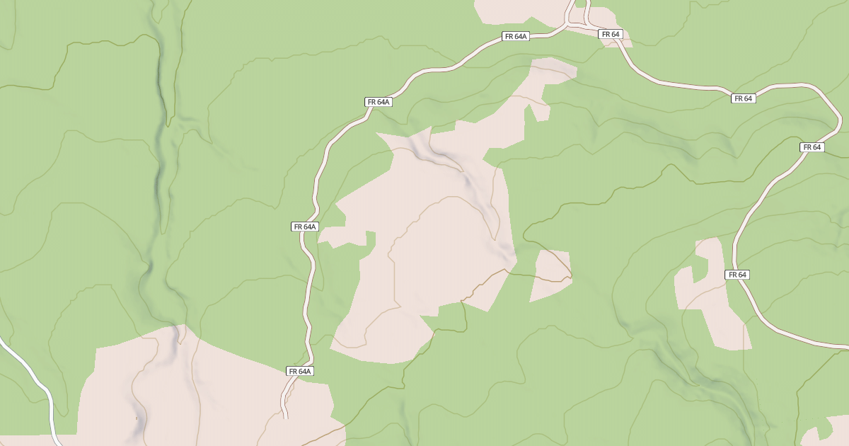 Map preview of USFS National Forest System Roads {29521A3B-B70C-4D7A-AC0B-54A1AE6A9EF1}