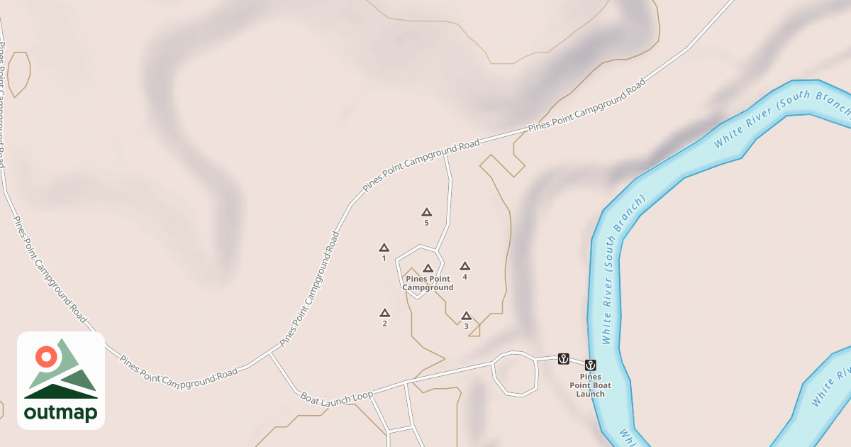 Map of P PT GROUP CAMP