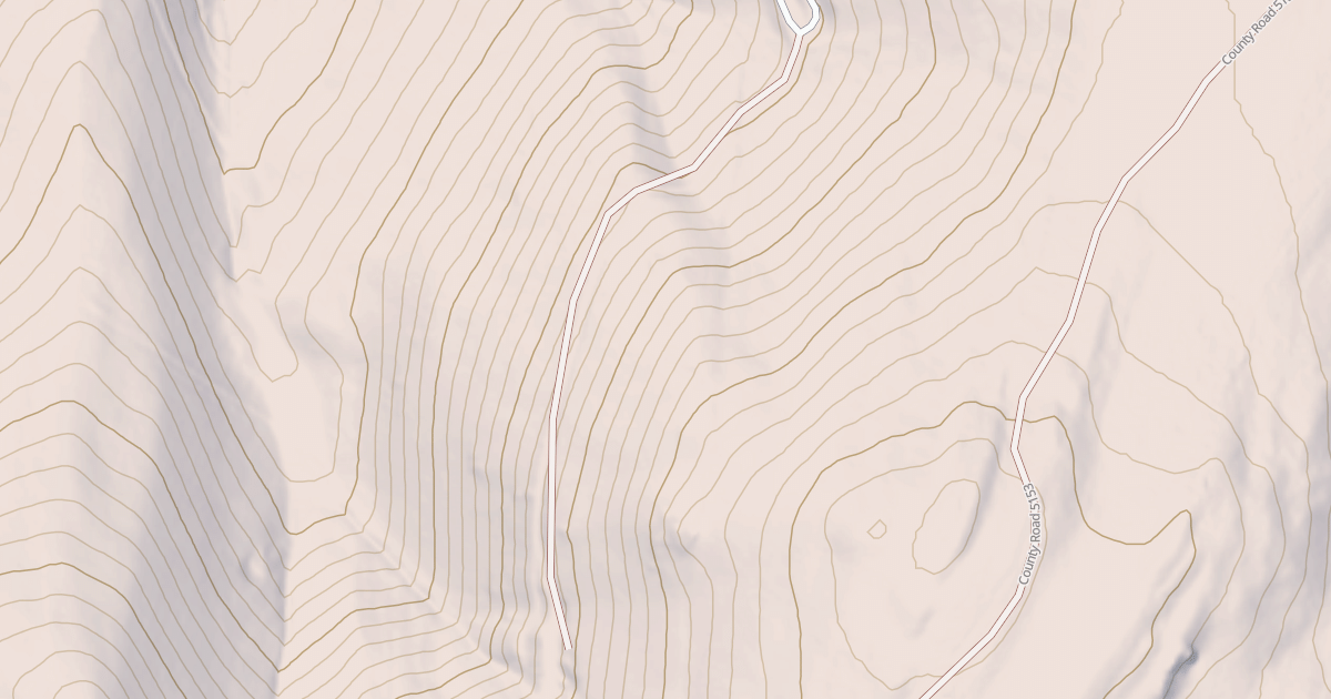 Map preview of USFS National Forest System Roads {44FAFDC5-F99A-4066-9117-276955A7B215}