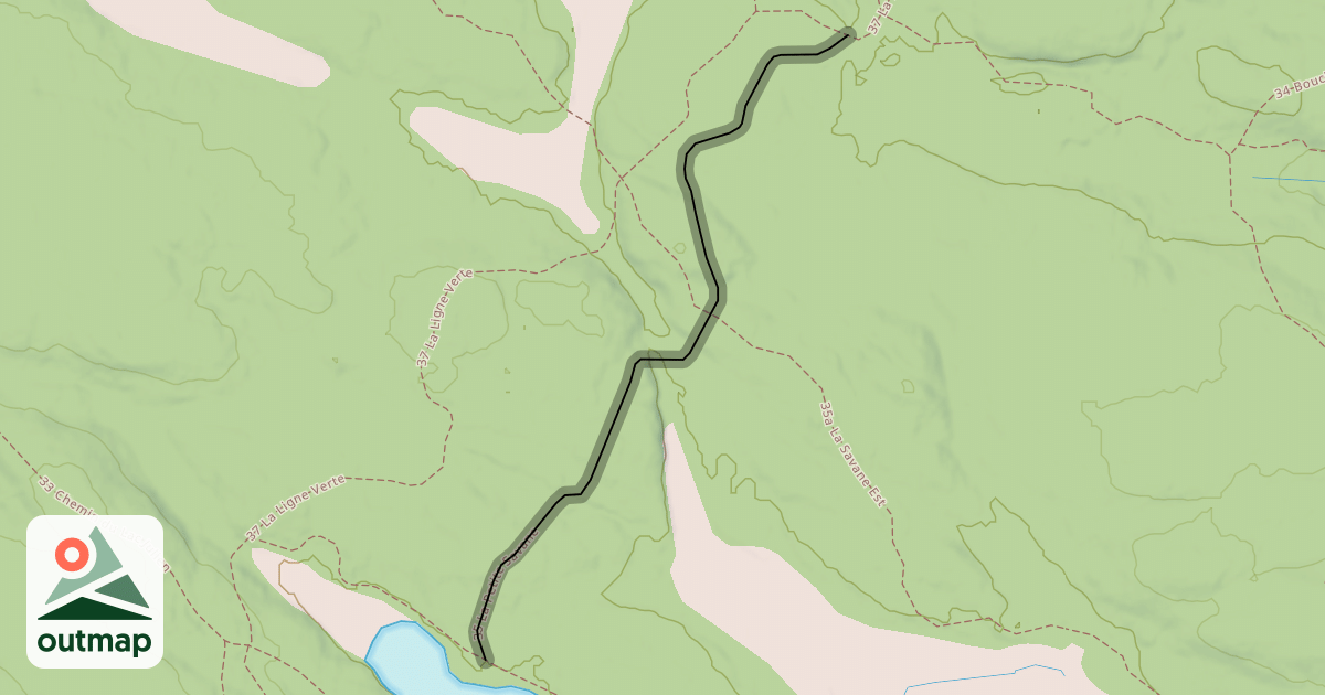 Map of 35 La Petite Savane