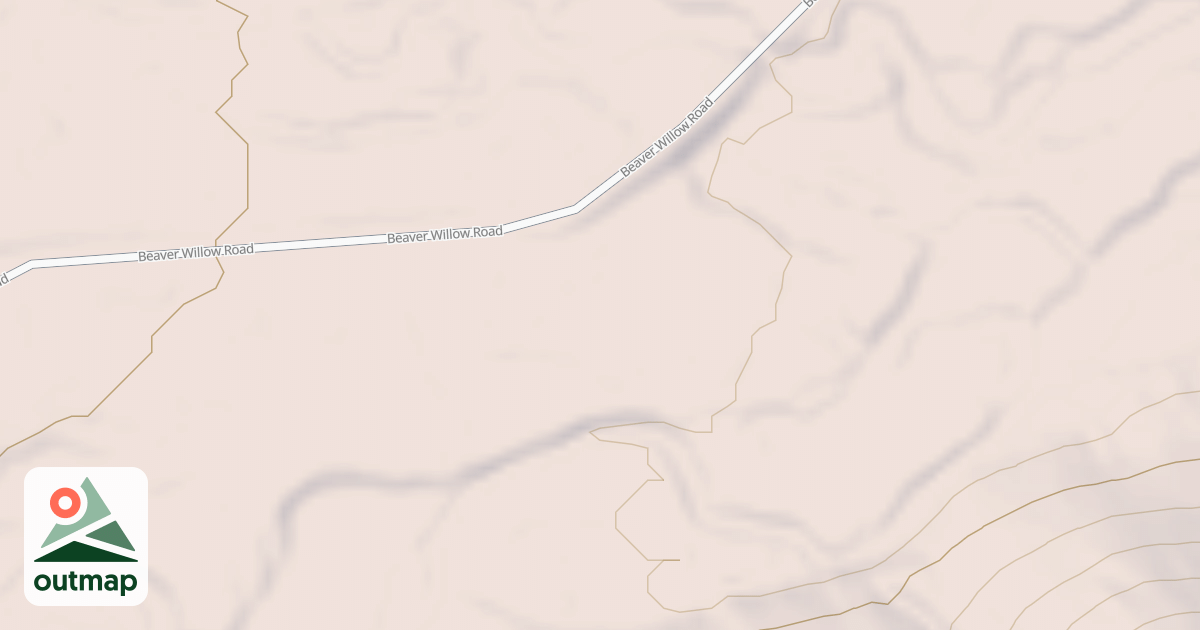 Map of BEAVER CR DISPERSED D