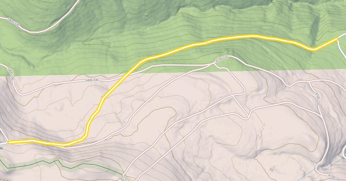 Map preview of Forest Road 54