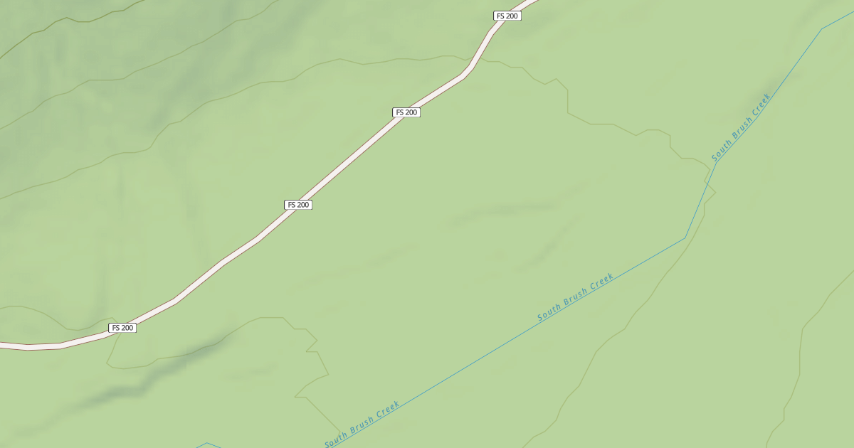Map preview of LITTLE BRUSH CAMP