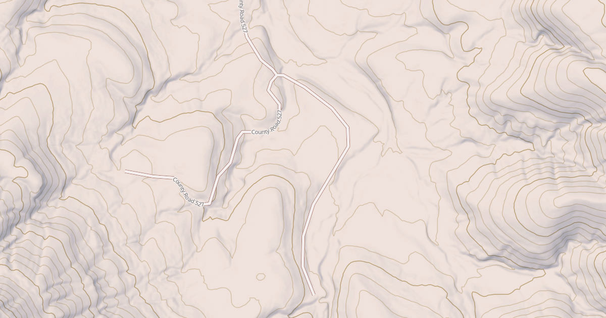 Map preview of NORTH BAKERS CREEK