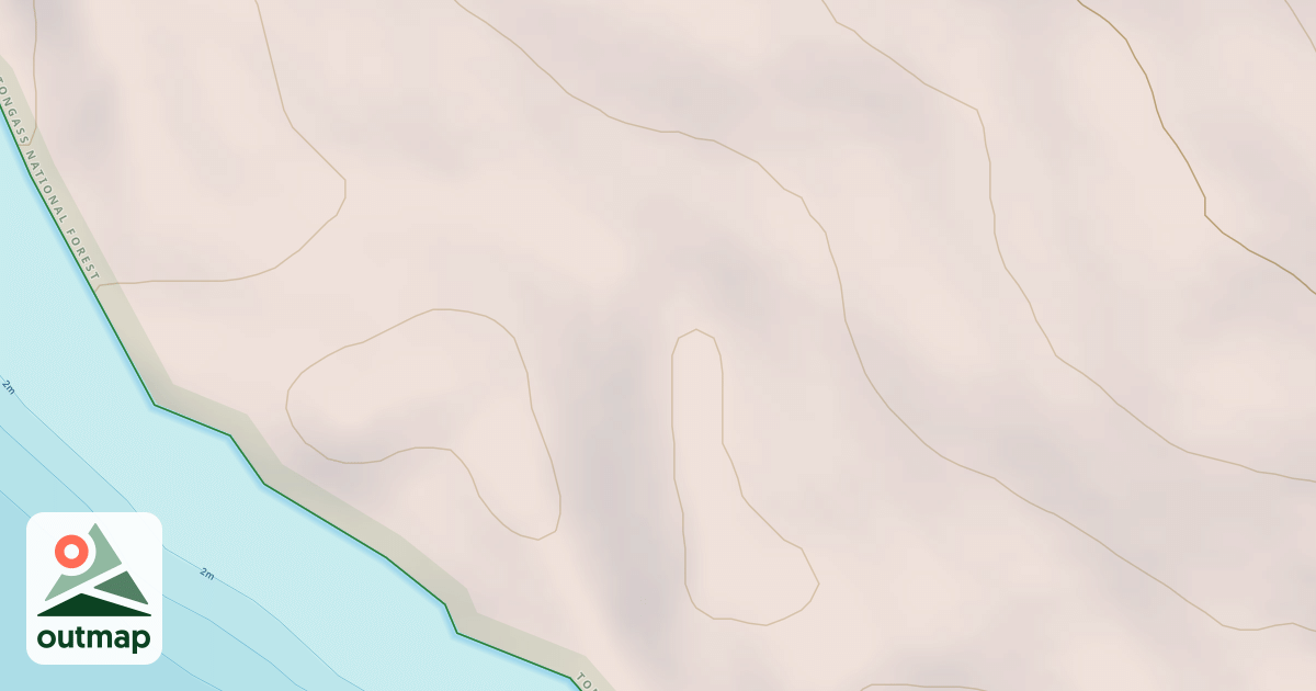 Map of Kizhuchia Creek Road