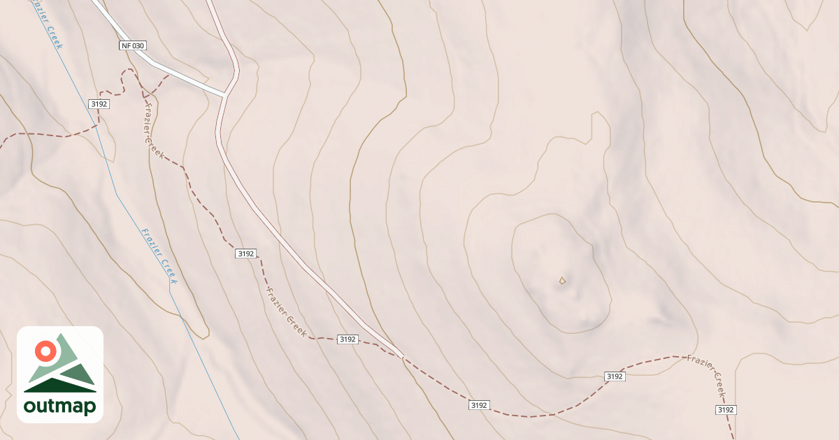 Map of USFS Motor Vehicle Use Map Roads {8DB0F2A9-A8F8-412F-BA4B-721C576F76F1}