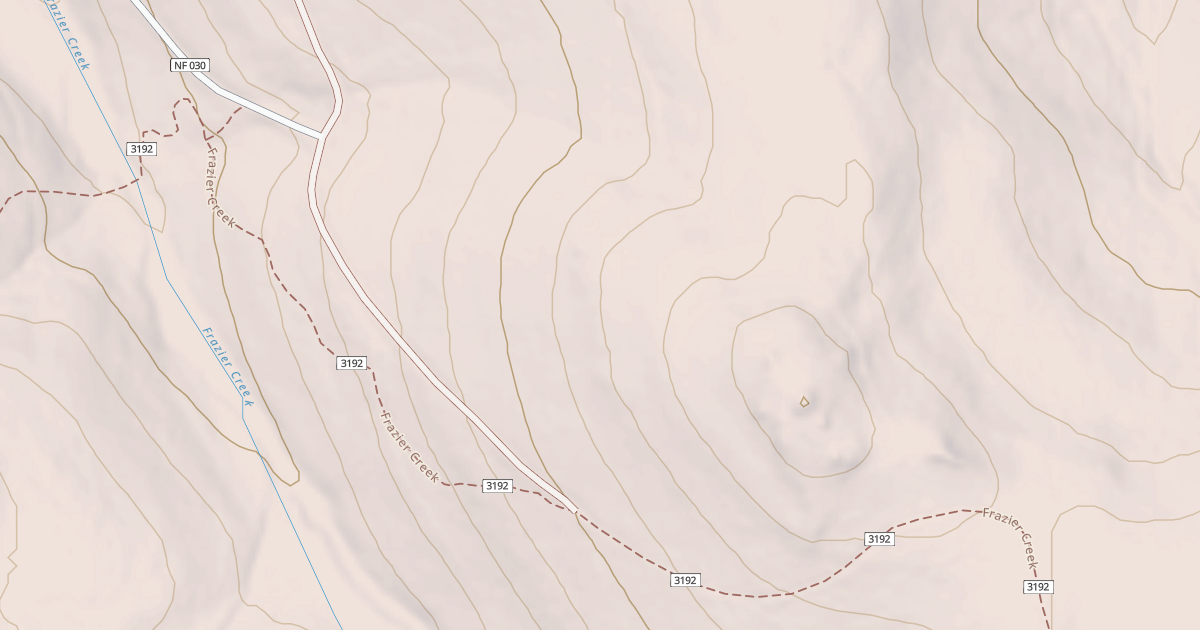 Map preview of USFS Motor Vehicle Use Map Roads {8DB0F2A9-A8F8-412F-BA4B-721C576F76F1}