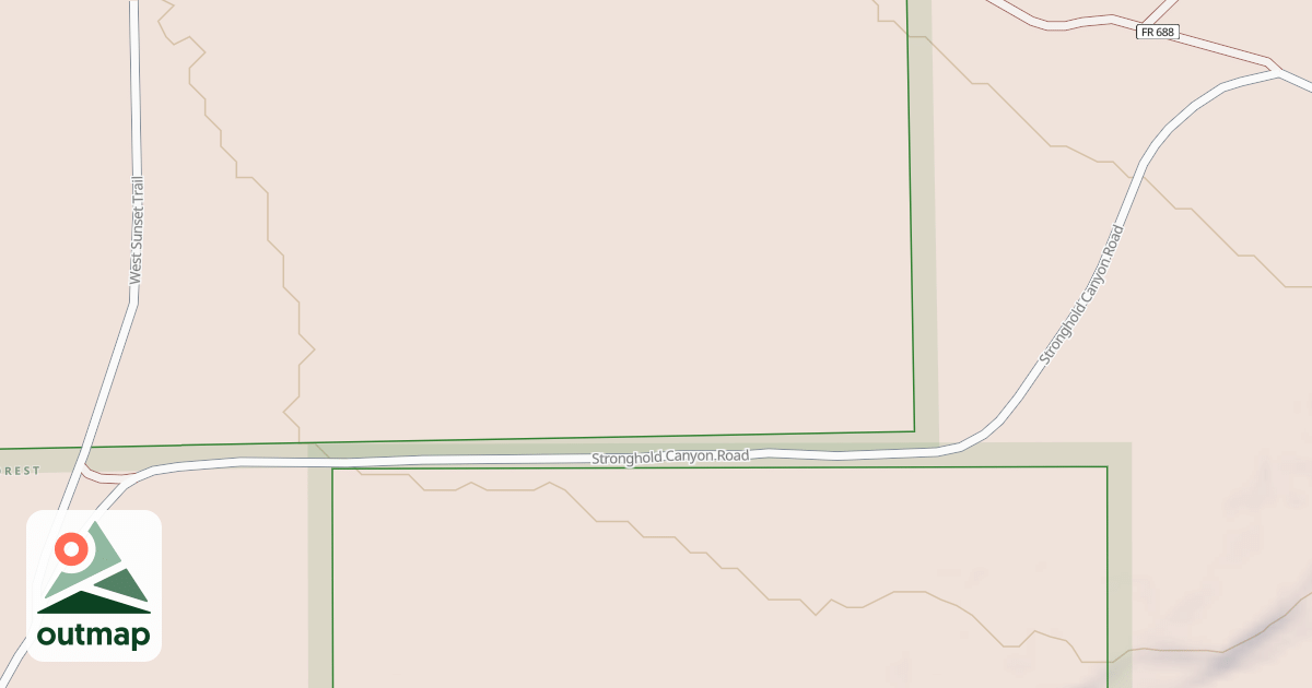 Map of HORSE RANCH