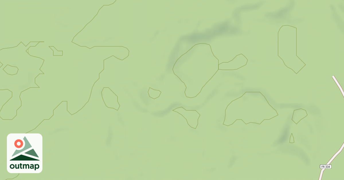 Map of FR 334AA