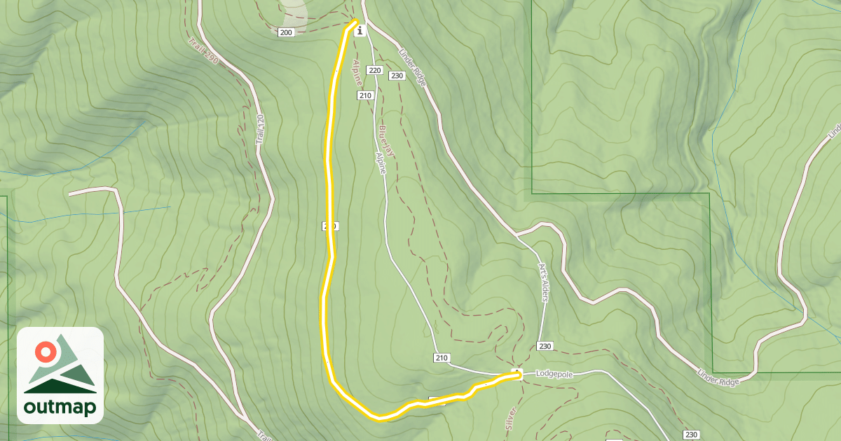 Map of Larch