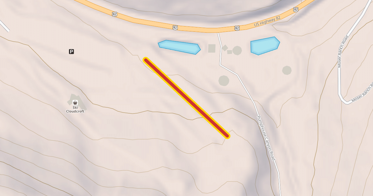 Map preview of Tubing Hill