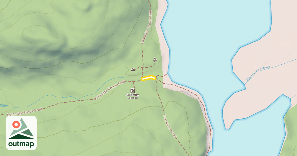 Map of East River Trail