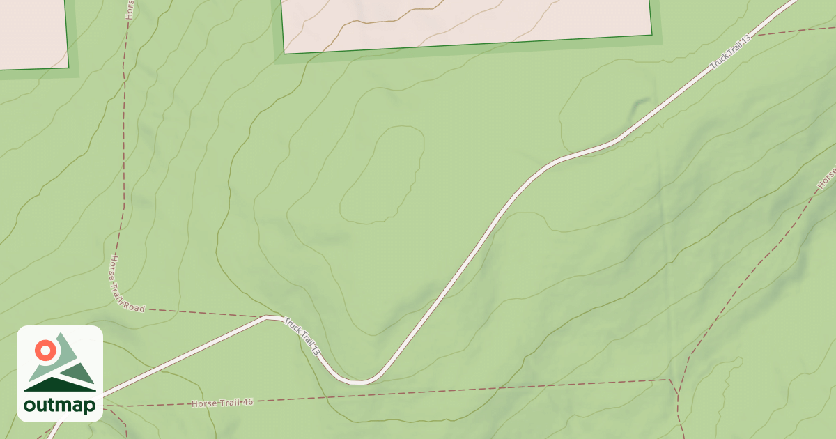 Map of Truck Trail 13