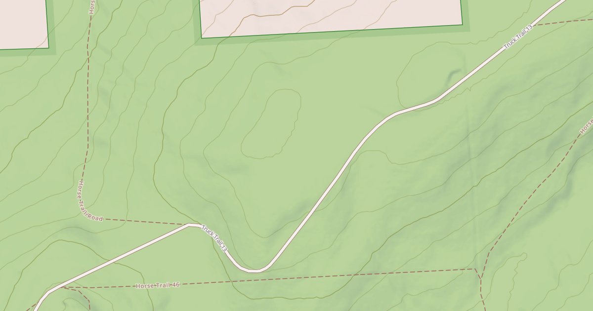 Map preview of Truck Trail 13