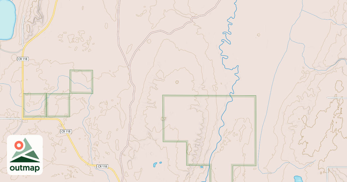 Map of Schoolcraft Trail