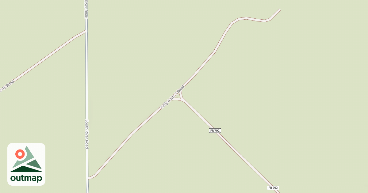 Map of KELLY A NO. 1