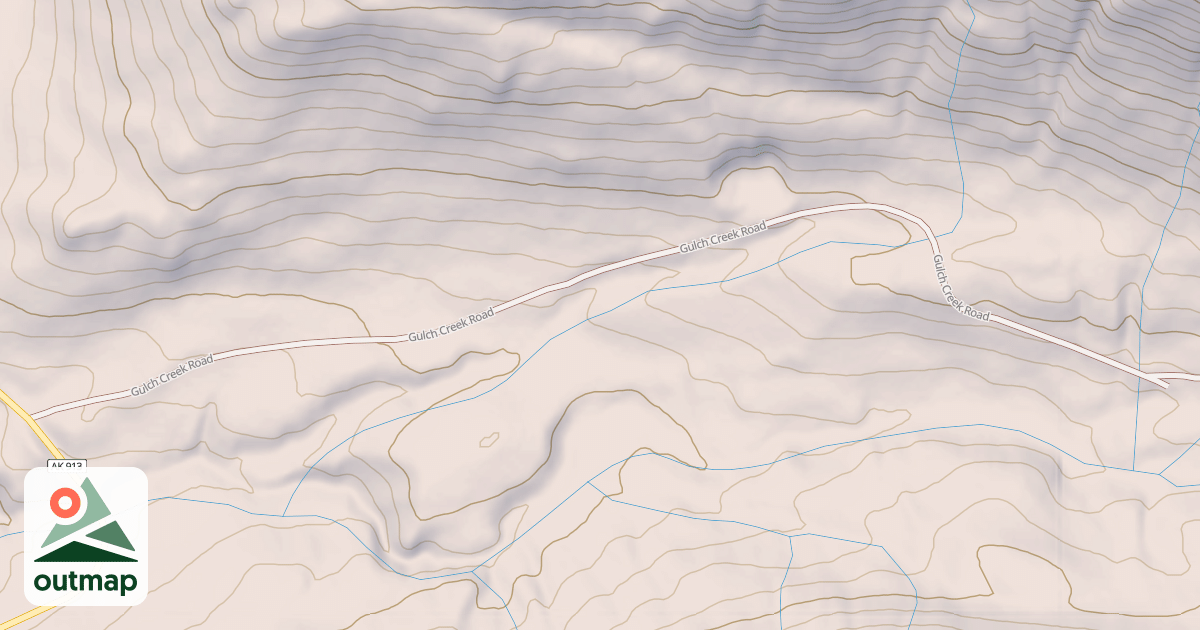 Map of GULCH CREEK