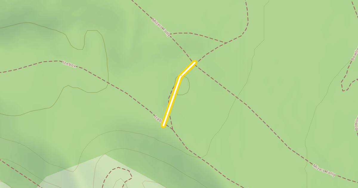 Map preview of Four Corners Connector Trail